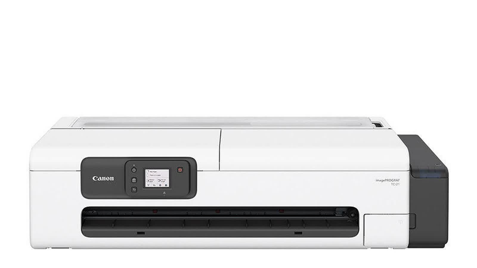 A large-format paper print